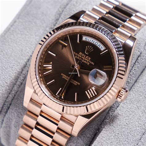 is rolex rose gold real gold|Rolex rose gold day date.